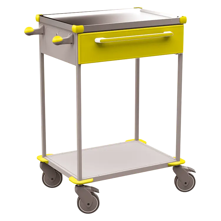 ASSIST 190 vozík zdravotnický, plast ABS, žlutá