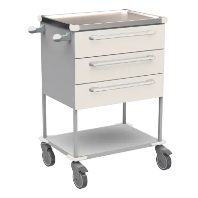 ASSIST 194 vozík zdravotnický, plast ABS, bílá