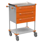 ASSIST 194 vozík zdravotnický, plast ABS, oranžová