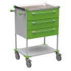 ASSIST 194 vozík zdravotnický, plast ABS, zelená