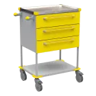 ASSIST 194 vozík zdravotnický, plast ABS, žlutá