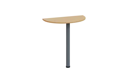 EJD 1 - 70 přístavba jednací, kovová podnož stříbrná, síla desky 18 mm, široká 700 mm, javor horský