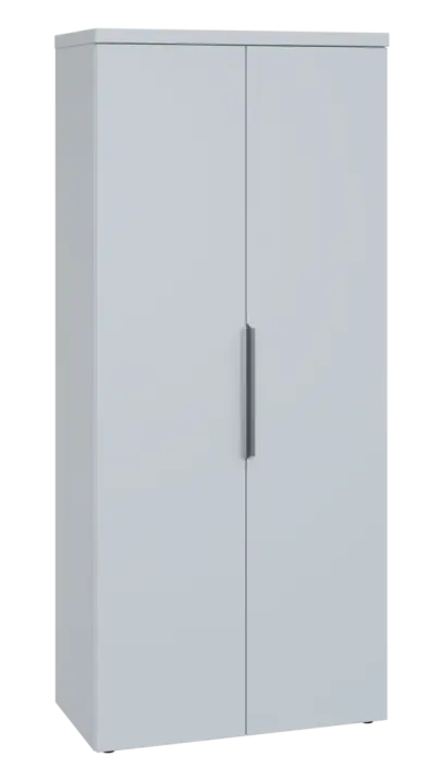 SIN 5 - 8D kancelářská skříň, 2-dveřová, 1820x800x400, bílá