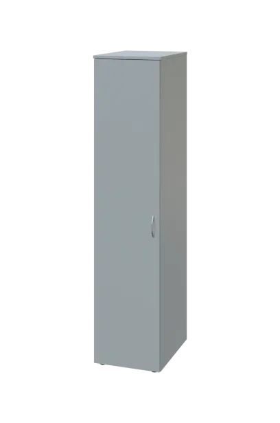 CST 4 - 41 šatní skříň, 1-dveřová, tyč, levá, 1450x400x600, šedá