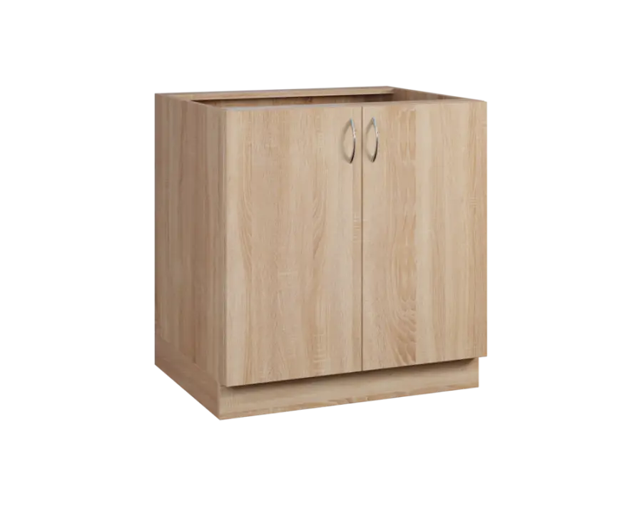 CS - 8D spodní skříňka, 2-dvéřová, 870x800x600, dub bardolino