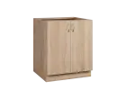 CS - 7D spodní skříňka, 2-dvéřová, 870x700x600, dub bardolino