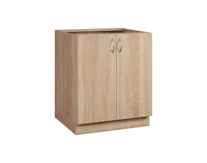 CS - 7D spodní skříňka, 2-dvéřová, 870x700x600, dub bardolino