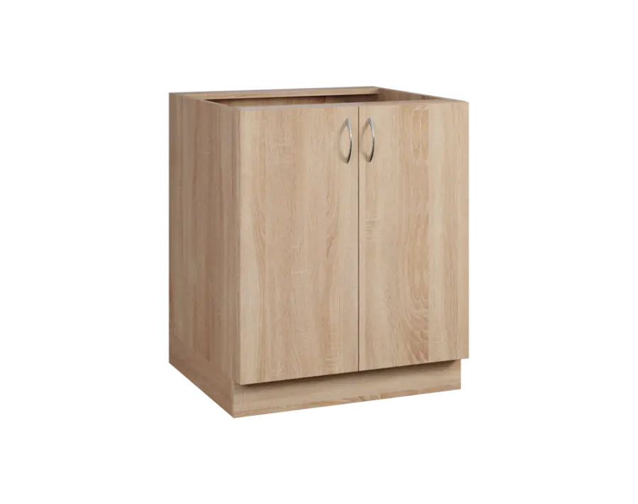 CS - 7D spodní skříňka, 2-dvéřová, 870x700x600, dub bardolino