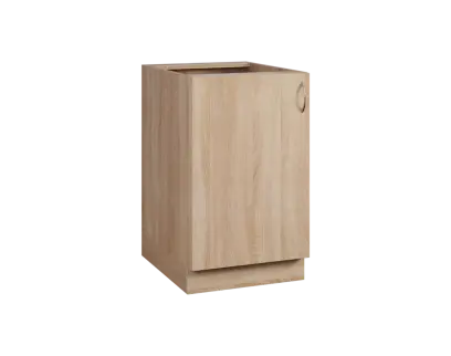 CS - 5D spodní skříňka, 1-dvéřová, levá, 870x500x600, dub bardolino