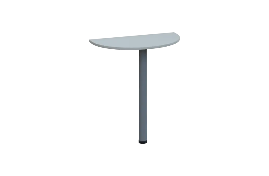 EJD 2 - 70 přístavba jednací, kovová podnož stříbrná, síla desky 25 mm, široká 700 mm, šedá