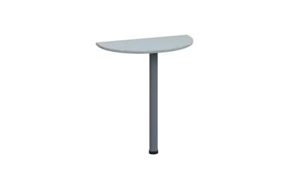 EJD 1 - 70 přístavba jednací, kovová podnož stříbrná, síla desky 18 mm, široká 700 mm, šedá