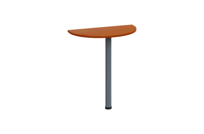 EJD 1 - 70 přístavba jednací, kovová podnož stříbrná, síla desky 18 mm, široká 700 mm, třešeň šumavská