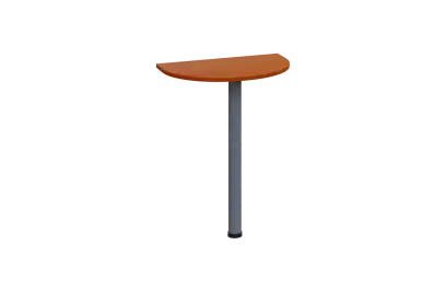 EJD 1 - 60 přístavba jednací, kovová podnož stříbrná, síla desky 18 mm, široká 600 mm, třešeň šumavská