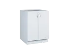 CS - 6D2 spodní skříňka, 2-dvéřová, 870x600x600, bílá