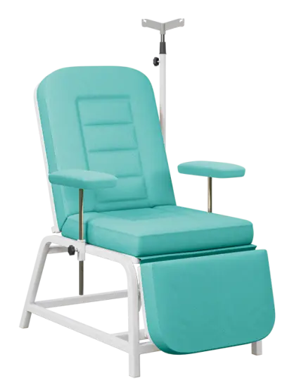 OZC - 13 křeslo odběrové, tyrkysové