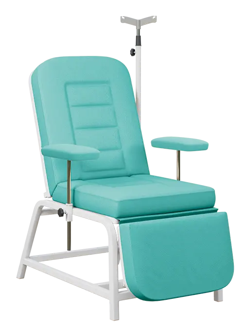 OZC - 13 křeslo odběrové, tyrkysové