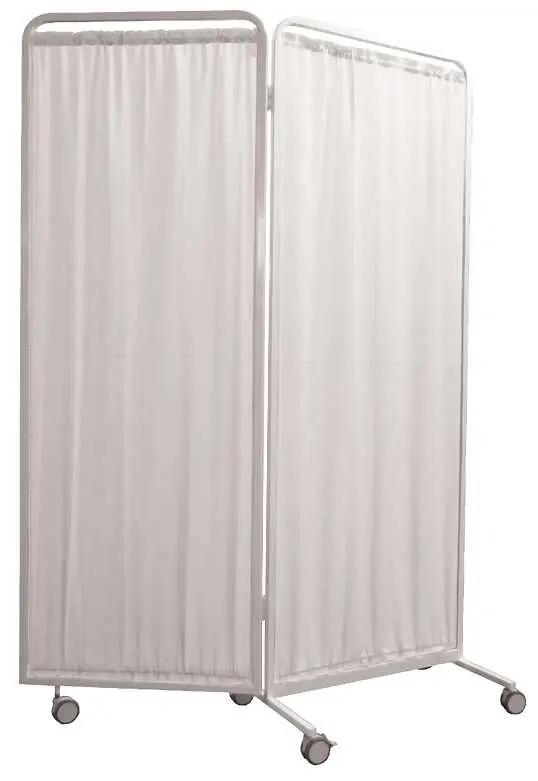 Zástěna B 2-dílná bílá