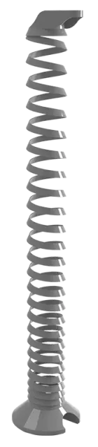 SPIRAL 01 stříbrný -  pořadač kabelů spirálový