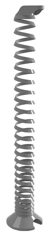 SPIRAL 01 stříbrný -  pořadač kabelů spirálový