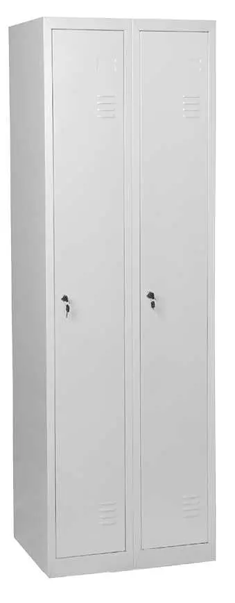 JP - 500 N skříň šatní, 1850x500x500 mm, 2-dílná, šedá