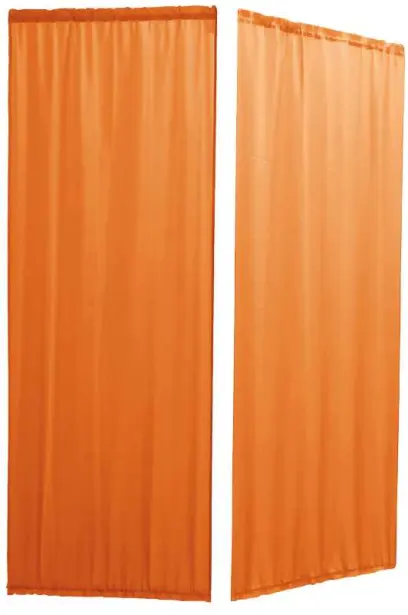 Náhradní závěs k zástěně B, 2-dílný set, oranžový