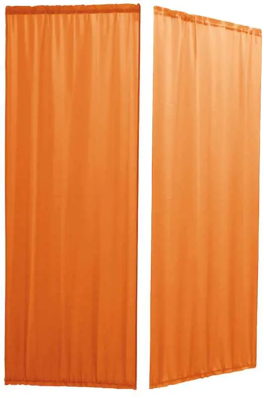 Náhradní závěs k zástěně B, 2-dílný set, oranžový