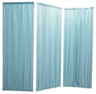 Náhradní závěs k zástěně B, 3-dílný set, modrý