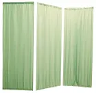 Náhradní závěs k zástěně B, 3-dílný set, zelený