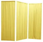 Náhradní závěs k zástěně C, 3-dílný set, žlutý