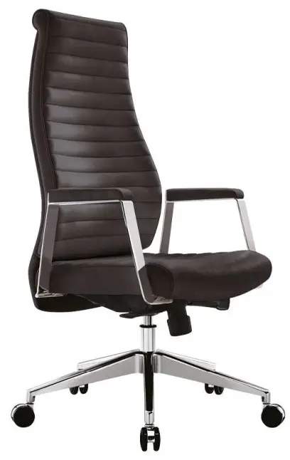 LINCOLN křeslo kancelářské, černá kůže