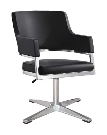 ELISEO židle konferenční, ekokůže černá