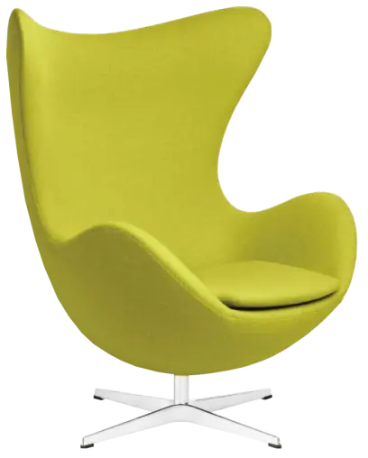 RELAX křeslo otočné, kříž ALU, látka zelená