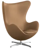 RELAX křeslo otočné, kříž ALU, PU cappuccino