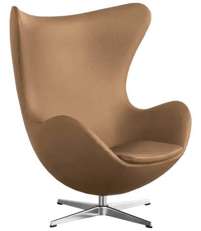 RELAX křeslo otočné, kříž ALU, PU cappuccino