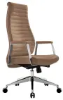 LINCOLN křeslo kancelářské, cappuccino kůže