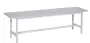 SLU 150 lavice šatní, šedá/ konstrukce šedá RAL 7035