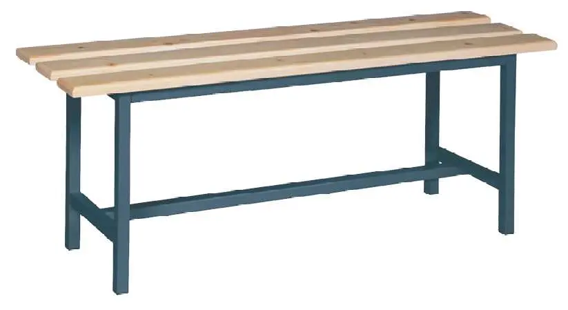 SLD 100 NX lavice šatní, dřevo/ konstrukce antracit RAL 7016