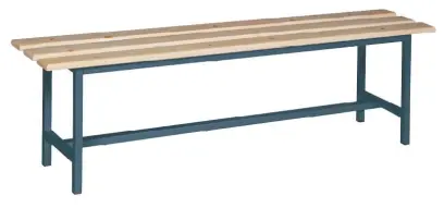 SLD 150 NX lavice šatní, dřevo/ konstrukce antracit RAL 7016