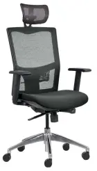 ANDREAS židle kancelářská černá