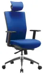 ANDREAS LUX židle kancelářská modrá