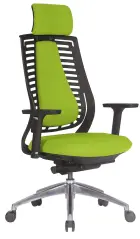 DEBORA židle kancelářská zelená