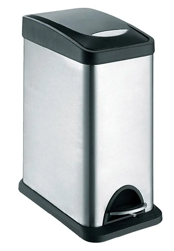 NKT 08 koš nerez, víko plast, 8 l