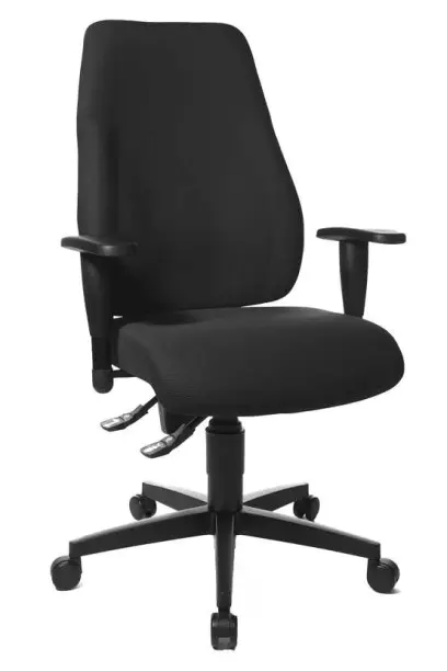 LADY SEAT křeslo kancelářské včetně područek, černá