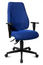 LADY SEAT křeslo kancelářské včetně područek, modrá