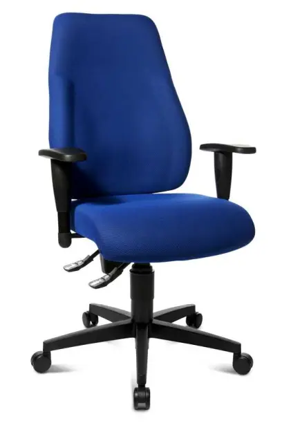 LADY SEAT křeslo kancelářské včetně područek, modrá