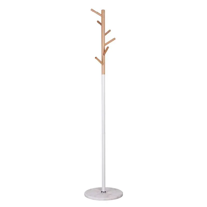 VK 114 bílá/buk, věšák