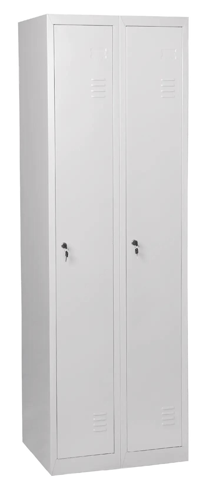 JP - 600 N skříň šatní 1850x600x500 mm, 2-dílná, šedá