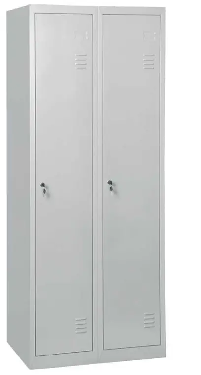 JP - 602 N skříň šatní s mezistěnou 1850x800x500 mm, šedá