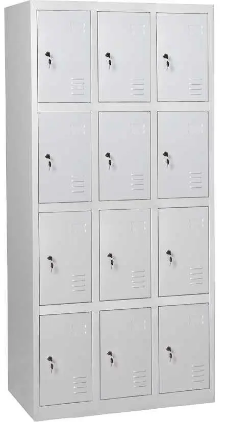 JP - 612 N skříň 12-boxová 1850x900x500 mm, šedá