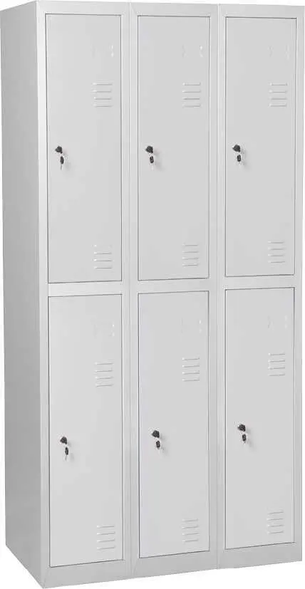 JP - 606 N skříň 6-boxová, 1850x900x500 mm, šedá